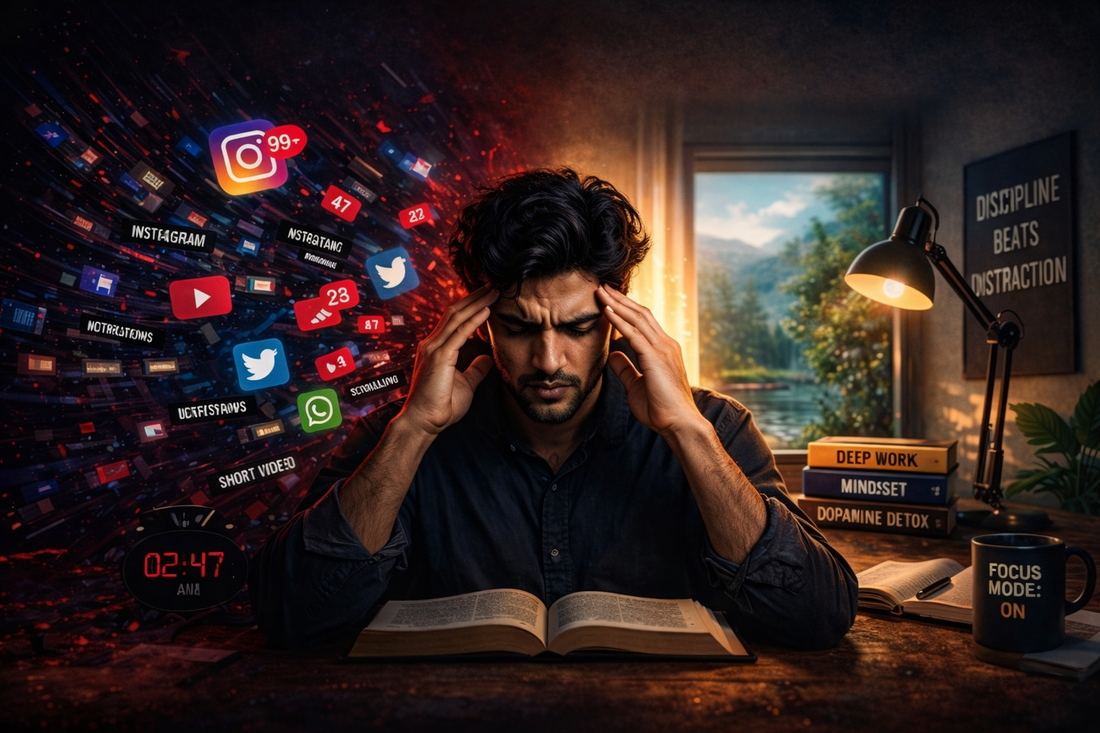Tum Focus Nahi Kar Pa Rahe… Kyunki Tumhara Dimaag Ab Shaant Rehna Bhool Chuka Hai