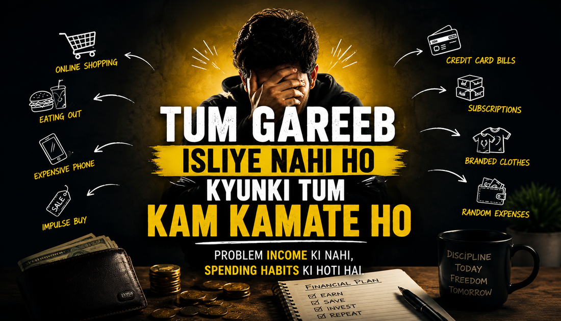 Tum Gareeb Isliye Nahi Ho Kyunki Tum Kam Kamate Ho